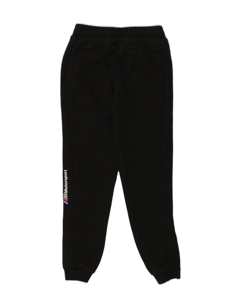 PUMA Boys BMW Graphic Tracksuit Trousers Joggers 11-12 Years Black Cotton | Vintage Puma | Thrift | Second-Hand Puma | Used Clothing | Messina Hembry 