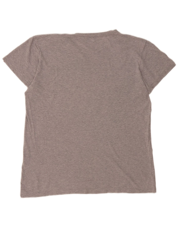 Levi's Mens T-Shirt Top Large Grey Flecked