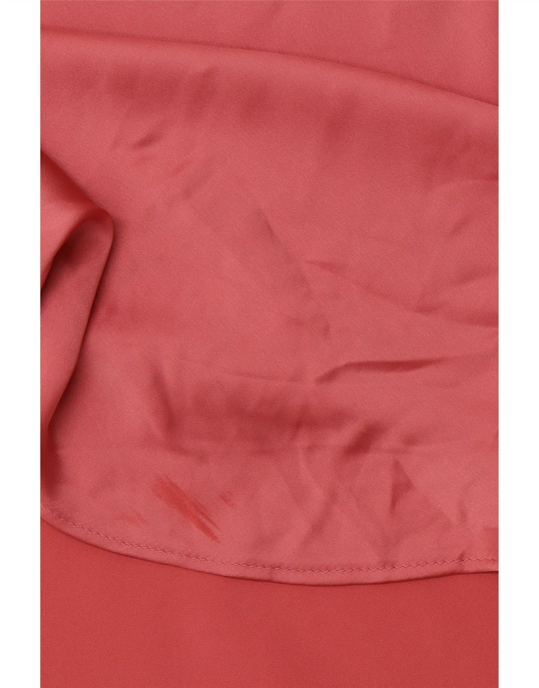 ZARA Womens High Waist A-Line Skirt XL W32  Pink Polyester