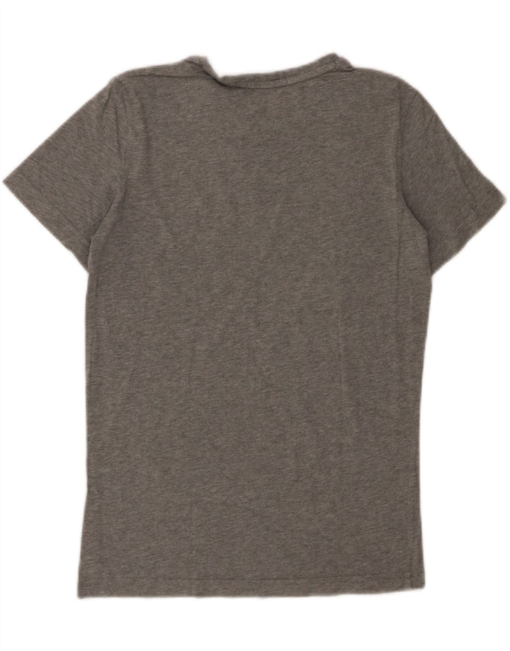 Puma Boys Graphic T-Shirt Top 13-14 Years Large Grey Cotton