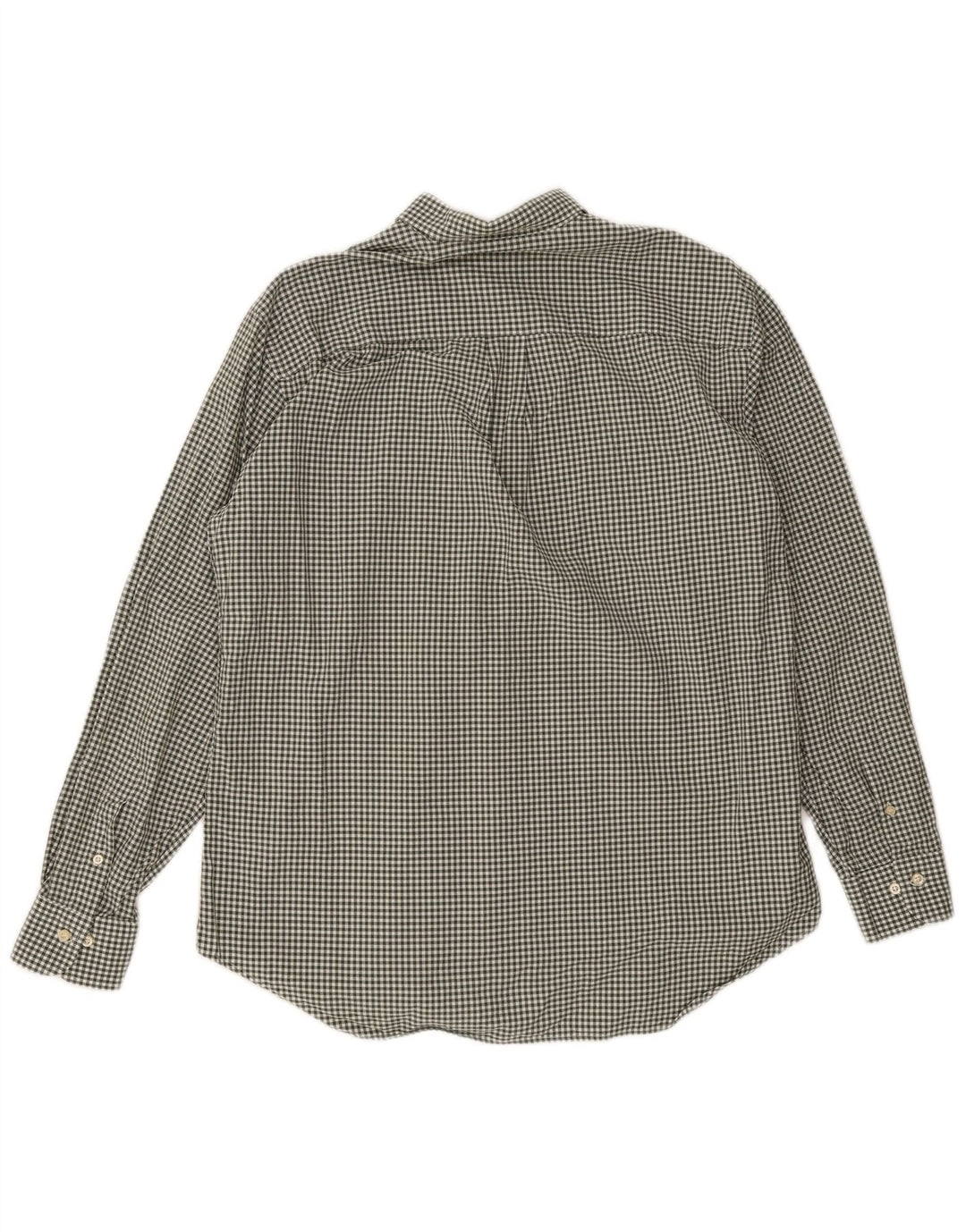 Burberry Mens Shirt Large Green Gingham