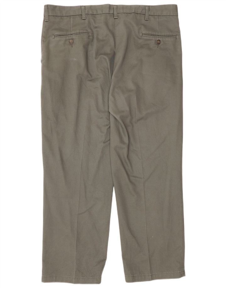 LEE Mens Pegged Chino Trousers W40 L29 Grey Cotton