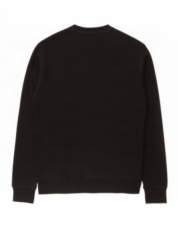 Marks & Spencer Mens Regular Fit Sweatshirt Jumper Medium Black Cotton