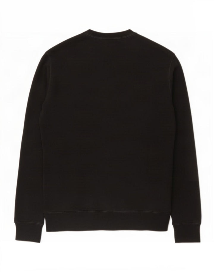 Marks & Spencer Mens Regular Fit Sweatshirt Jumper Medium Black Cotton