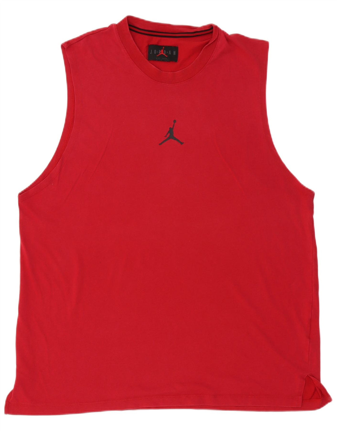 Jordan Mens Vest Top XL Red Cotton