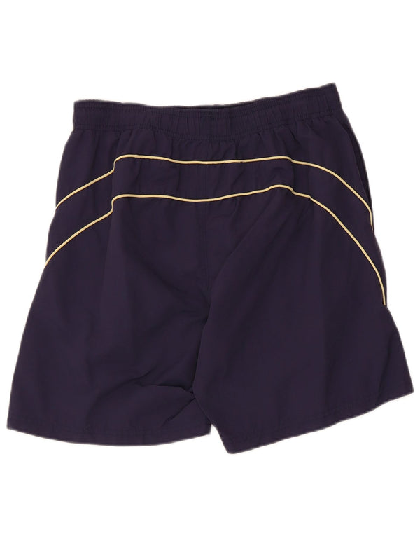 Diadora Mens Sport Shorts Large Navy Blue Polyamide