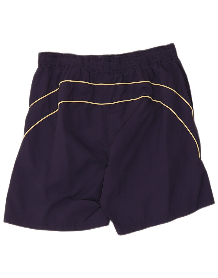 Diadora Mens Sport Shorts Large Navy Blue Polyamide