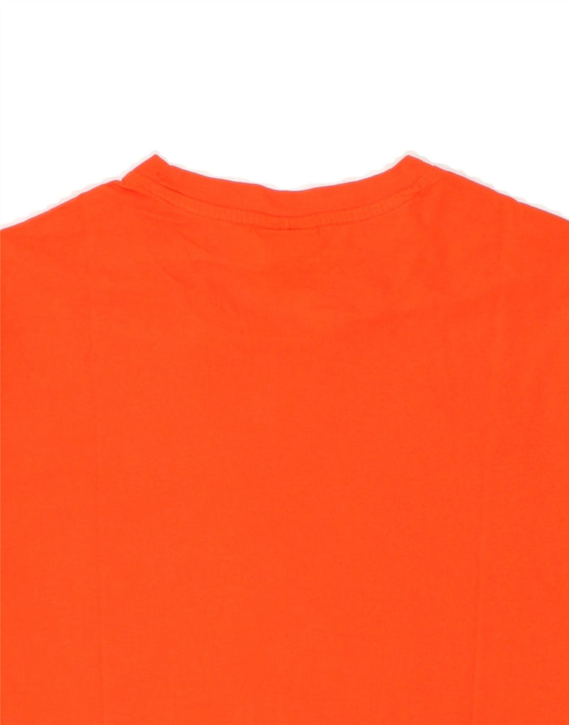 CHAMPION Mens Graphic T-Shirt Top Medium Orange Cotton Vintage Champion and Second-Hand Champion from Messina Hembry 