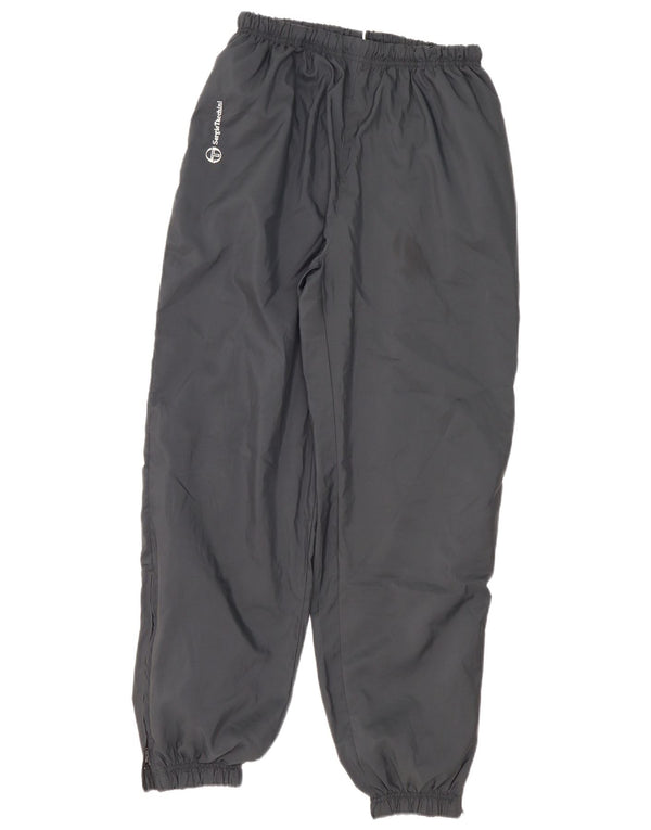Sergio Tacchini Mens Tracksuit Trousers Joggers IT 52 Large Navy Blue Nylon