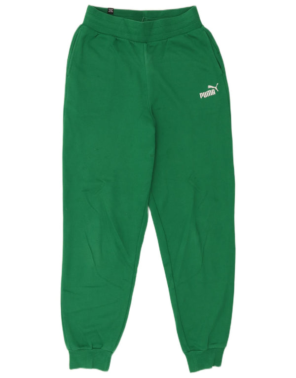 Puma Mens Tracksuit Trousers Joggers XS Green