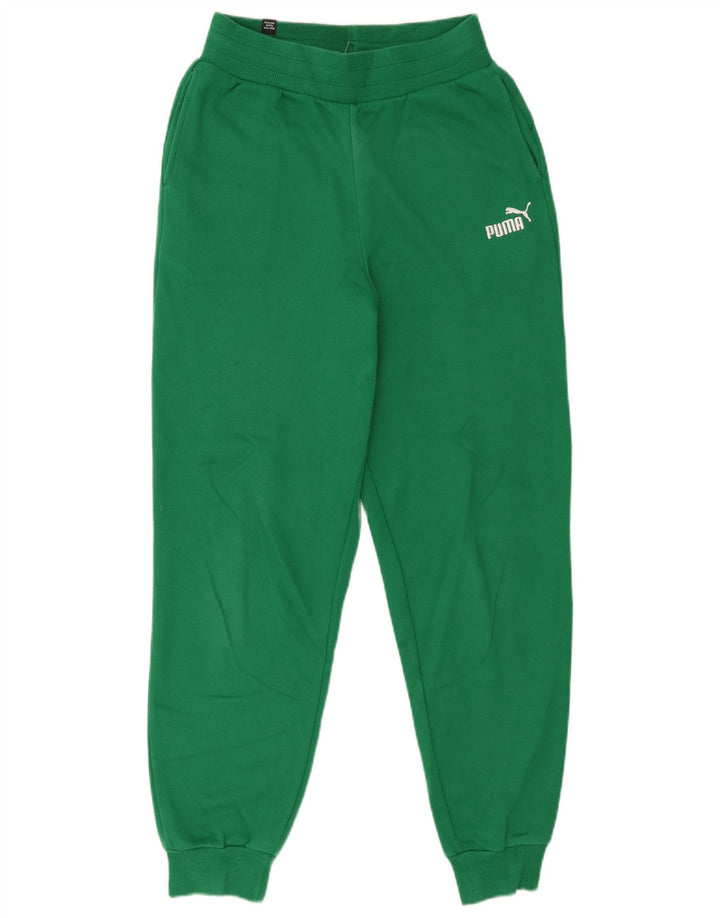 Puma Mens Tracksuit Trousers Joggers XS Green