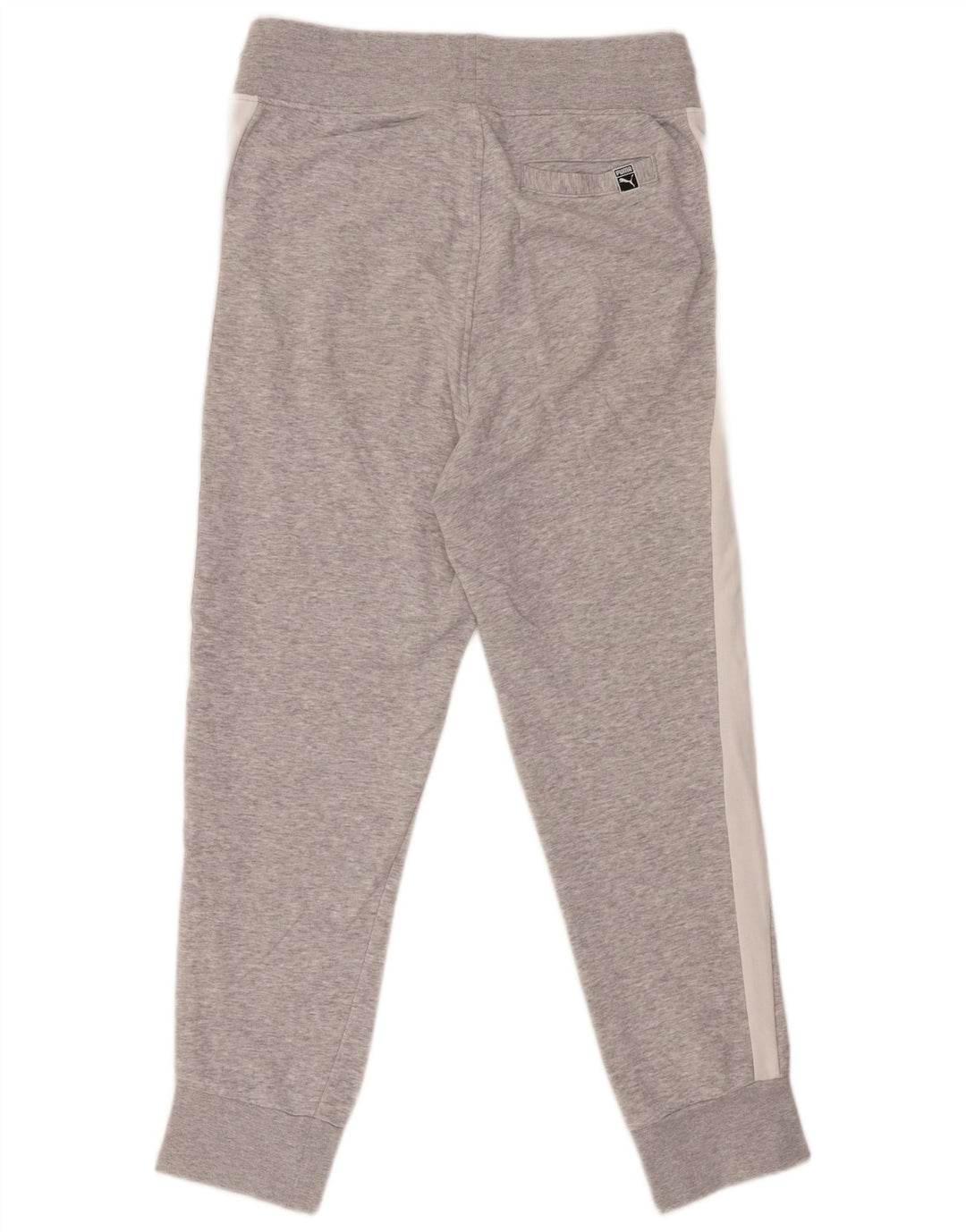 PUMA Womens Tracksuit Trousers Joggers UK 12 Medium Grey Colourblock
