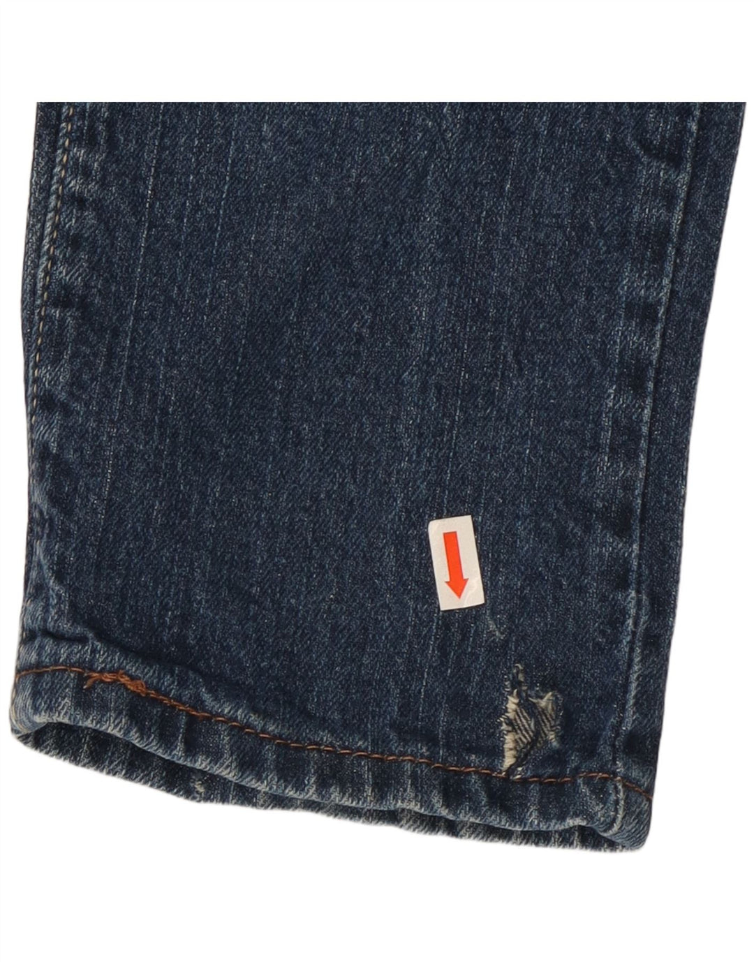 Levi's Womens 504 Tilted Slim Jeans US 5 Medium W30 L32 Blue Cotton