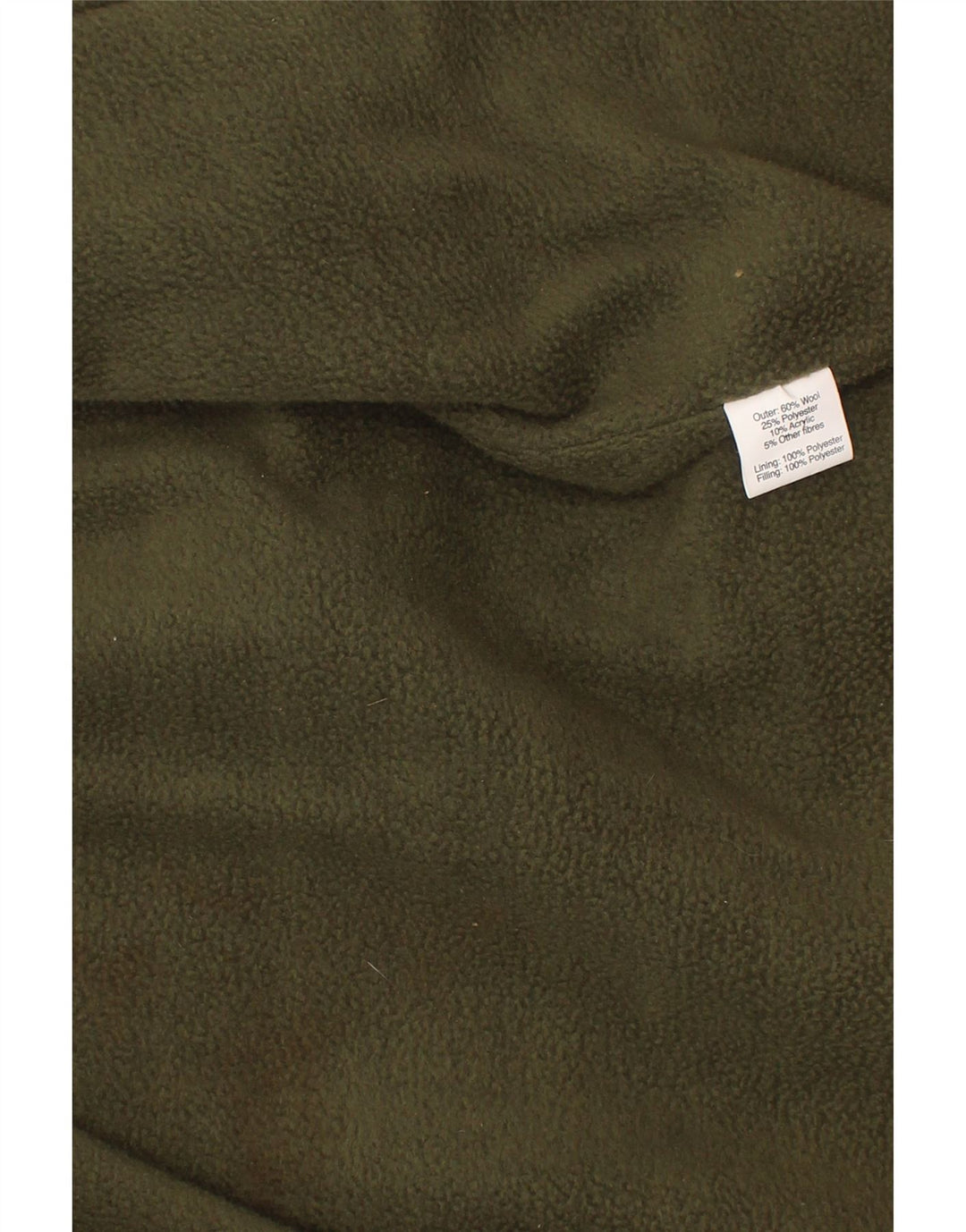 Vintage Boys Overcoat 4-5 Years Khaki Check Wool