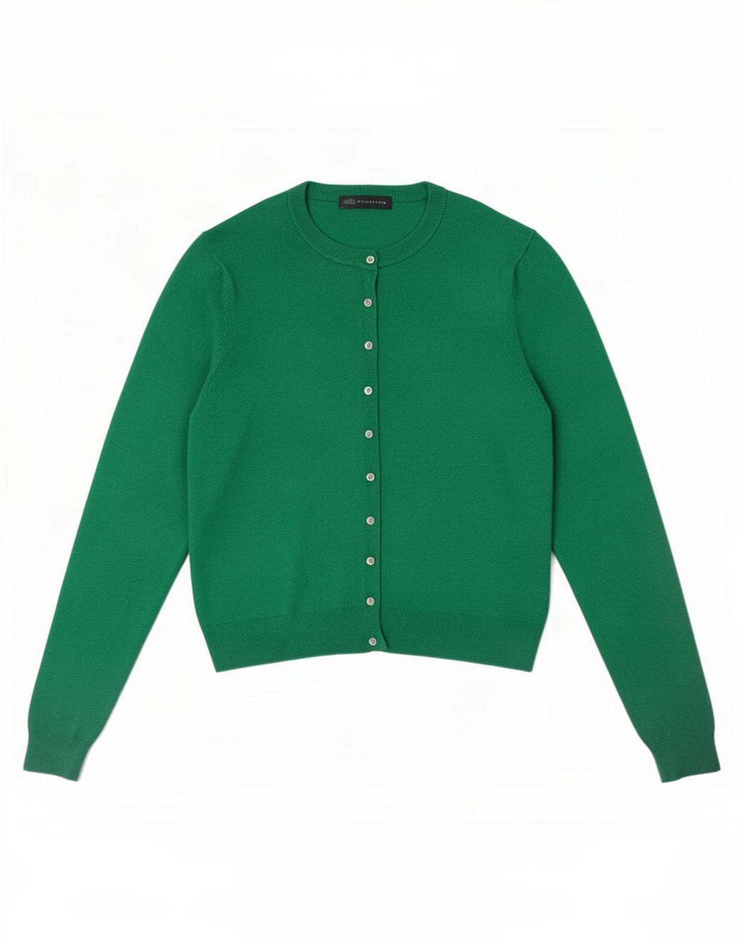 Marks & Spencer Womens Cardigan Sweater UK 14 Large Green Viscose