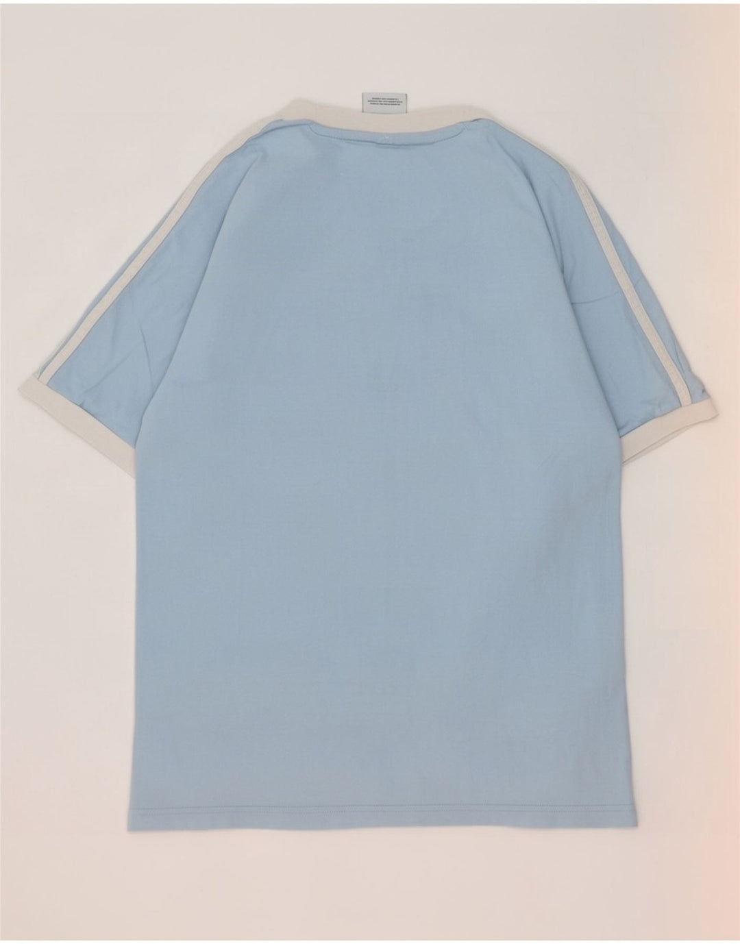 Adidas Mens T-Shirt Top Small Blue Cotton
