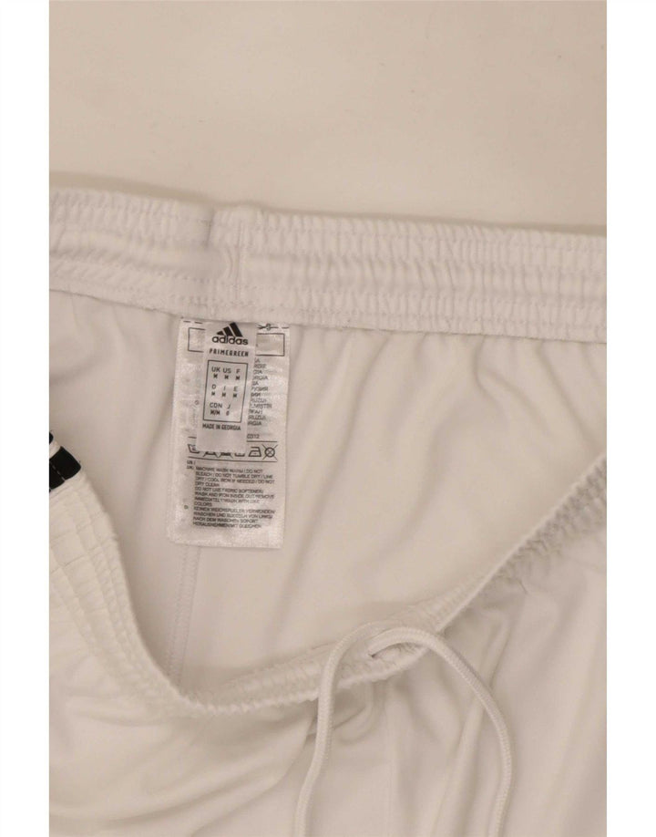 Adidas Mens Aeroready Sport Shorts Medium  White Polyester