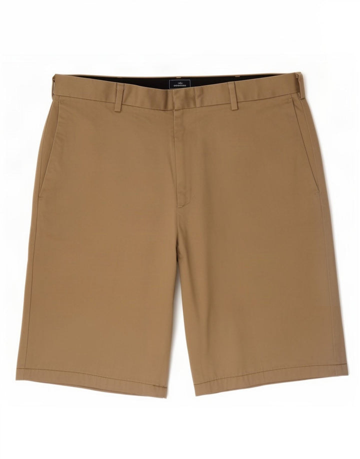 Dockers Mens Chino Shorts W32 Large Beige Cotton