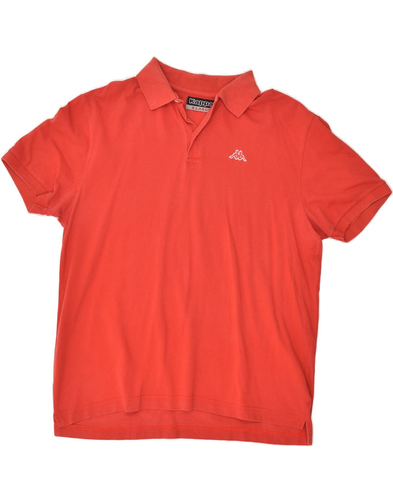 KAPPA Mens Polo Shirt XL Red Cotton | Vintage Kappa | Thrift | Second-Hand Kappa | Used Clothing | Messina Hembry 