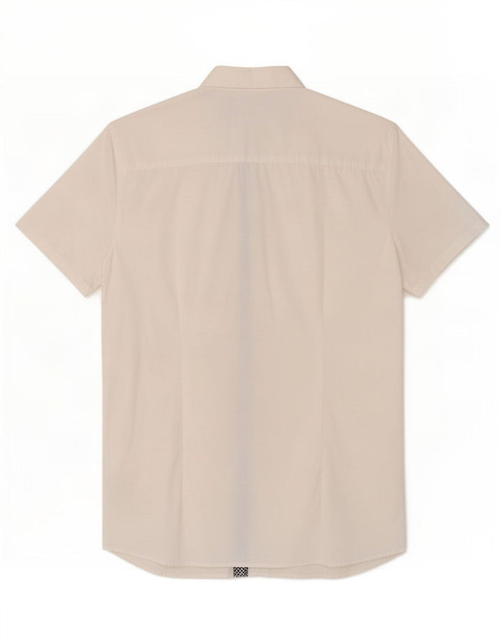Armani Junior Boys Short Sleeve Shirt 15-16 Years White Cotton