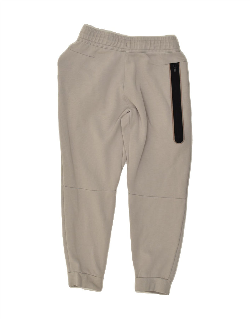 NIKE Boys Tracksuit Trousers Joggers 10-11 Years Medium Grey Cotton | Vintage Nike | Thrift | Second-Hand Nike | Used Clothing | Messina Hembry 