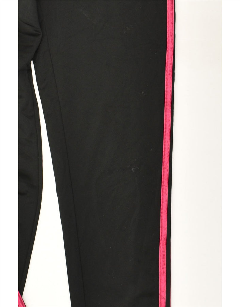 ADIDAS Girls Tracksuit Trousers 13-14 Years Large Black Polyester | Vintage Adidas | Thrift | Second-Hand Adidas | Used Clothing | Messina Hembry 