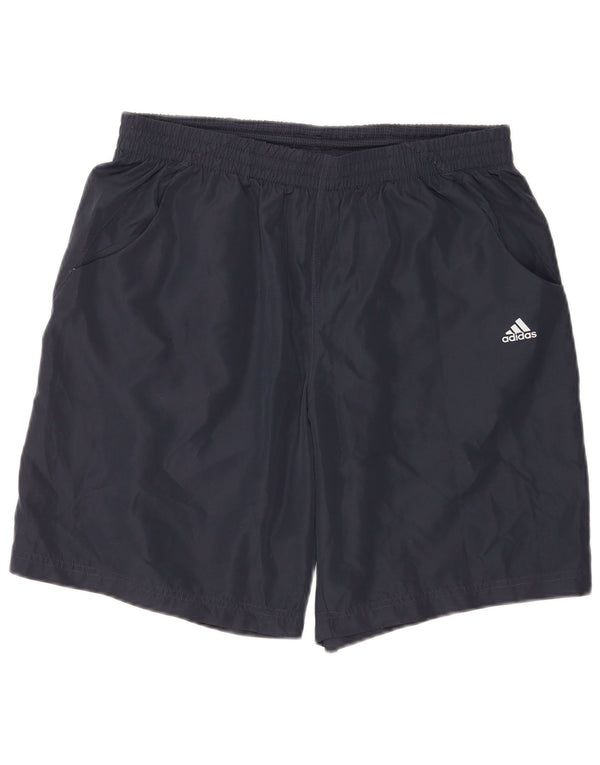 ADIDAS Mens Clima 365 Sport Shorts Large  Navy Blue Polyester