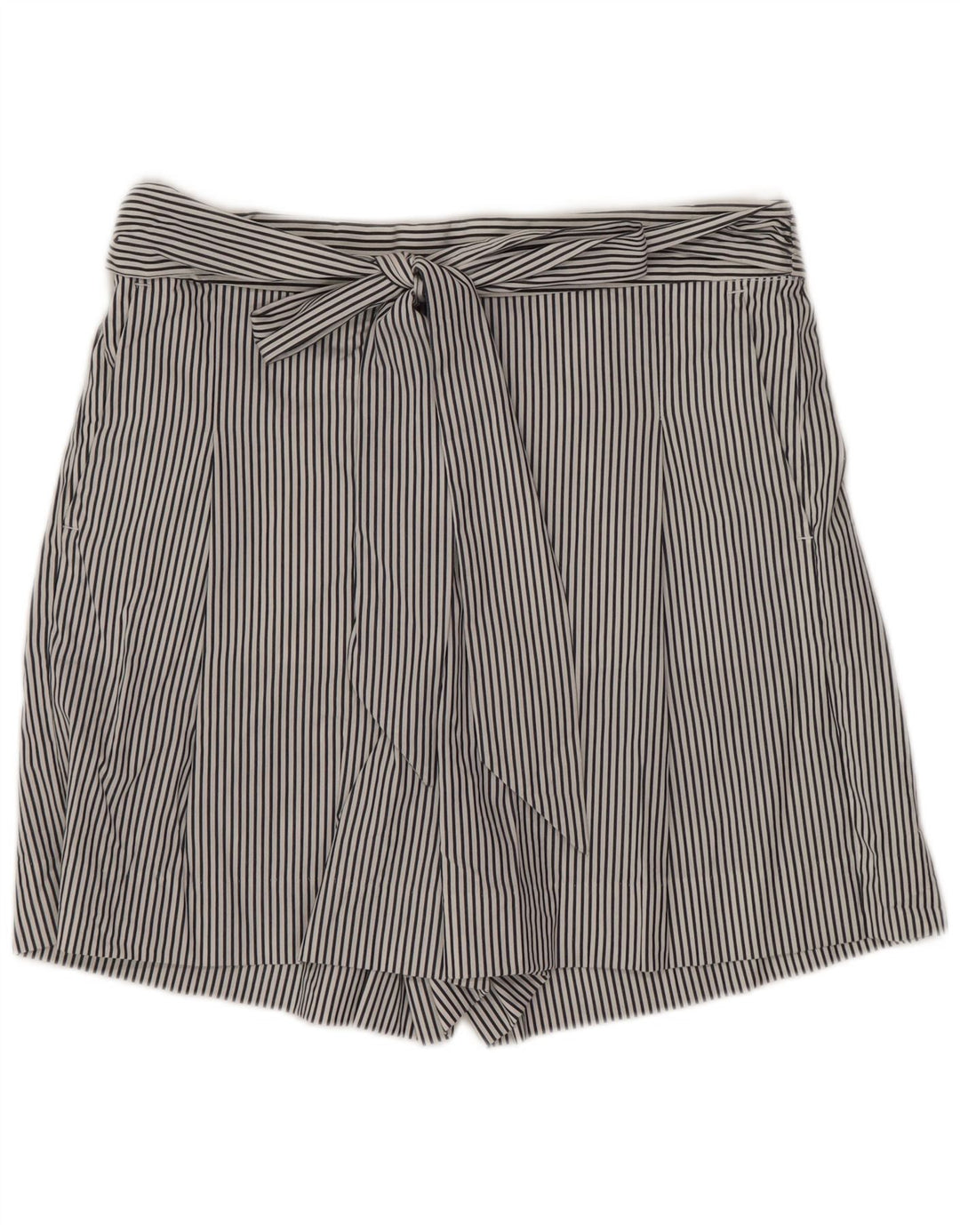 J. CREW Womens Chino Shorts US 4 Small W30  White Pinstripe Cotton