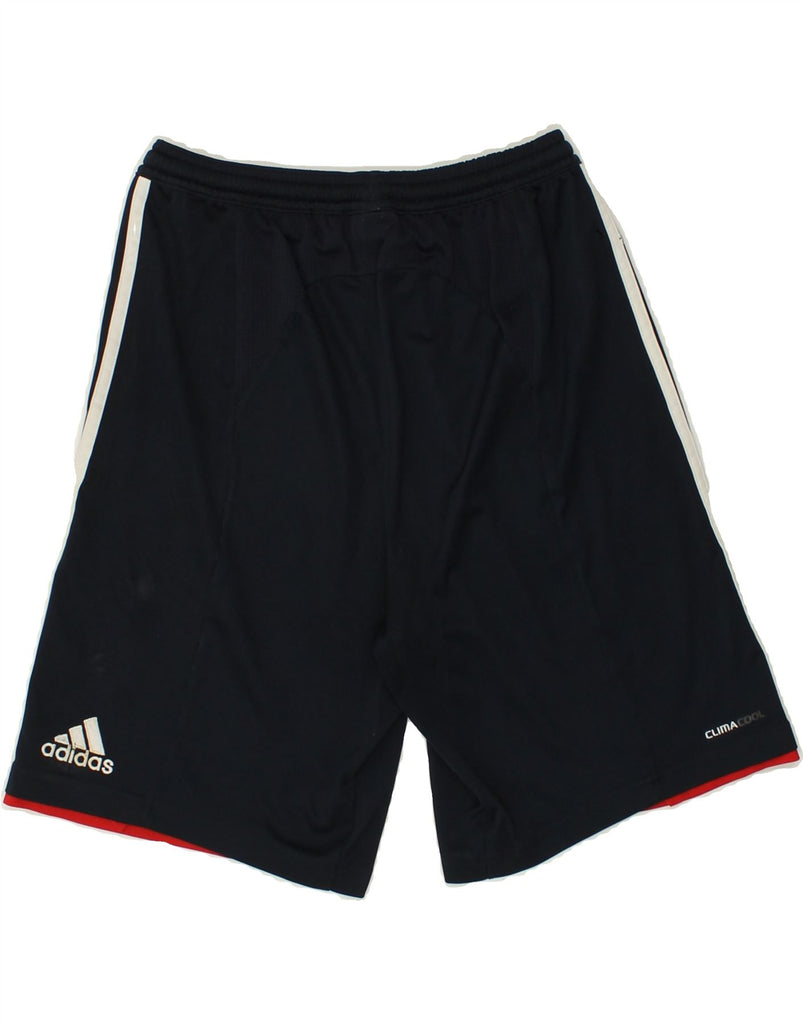 ADIDAS Boys Climacool Sport Shorts 13-14 Years Navy Blue Polyester | Vintage Adidas | Thrift | Second-Hand Adidas | Used Clothing | Messina Hembry 