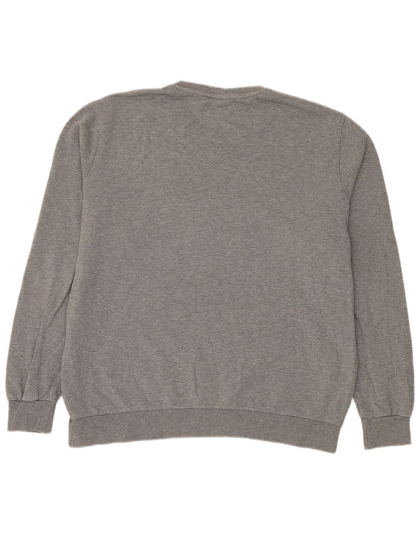 Puma Mens Sweatshirt Jumper XL Grey Flecked Cotton