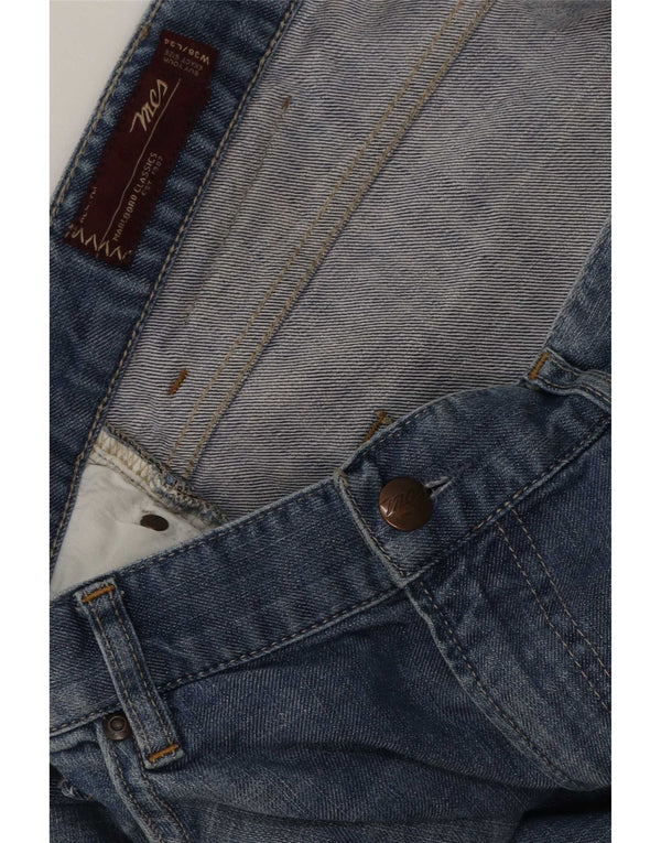 Marlboro Classics Mens Straight Jeans W36 L30 Blue