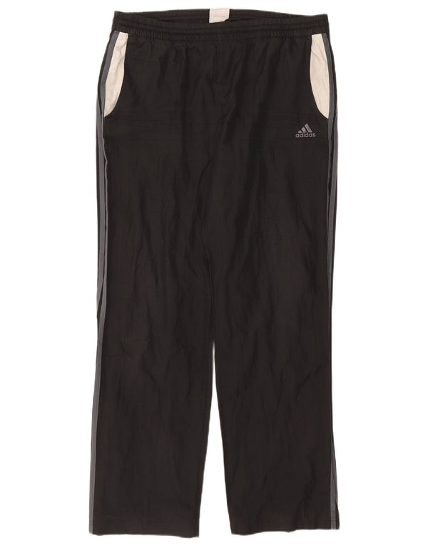 Adidas Mens Tracksuit Trousers UK 42/44 Large  Black