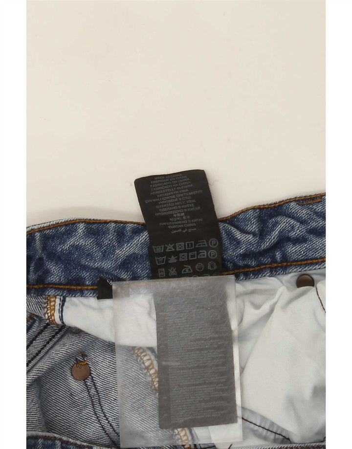 G-Star Mens Straight Jeans W34 L34 Blue Cotton