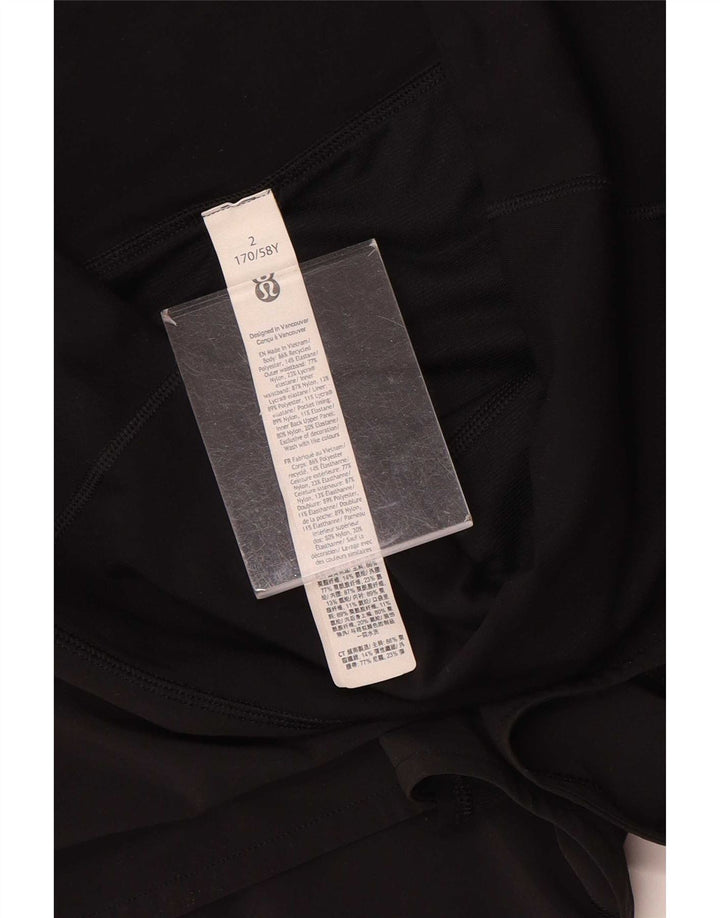 Lululemon Womens Sport Shorts US 2 XS Black Nylon