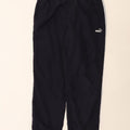 Puma Womens Tracksuit Trousers UK 16 Large Navy Blue Polyester
