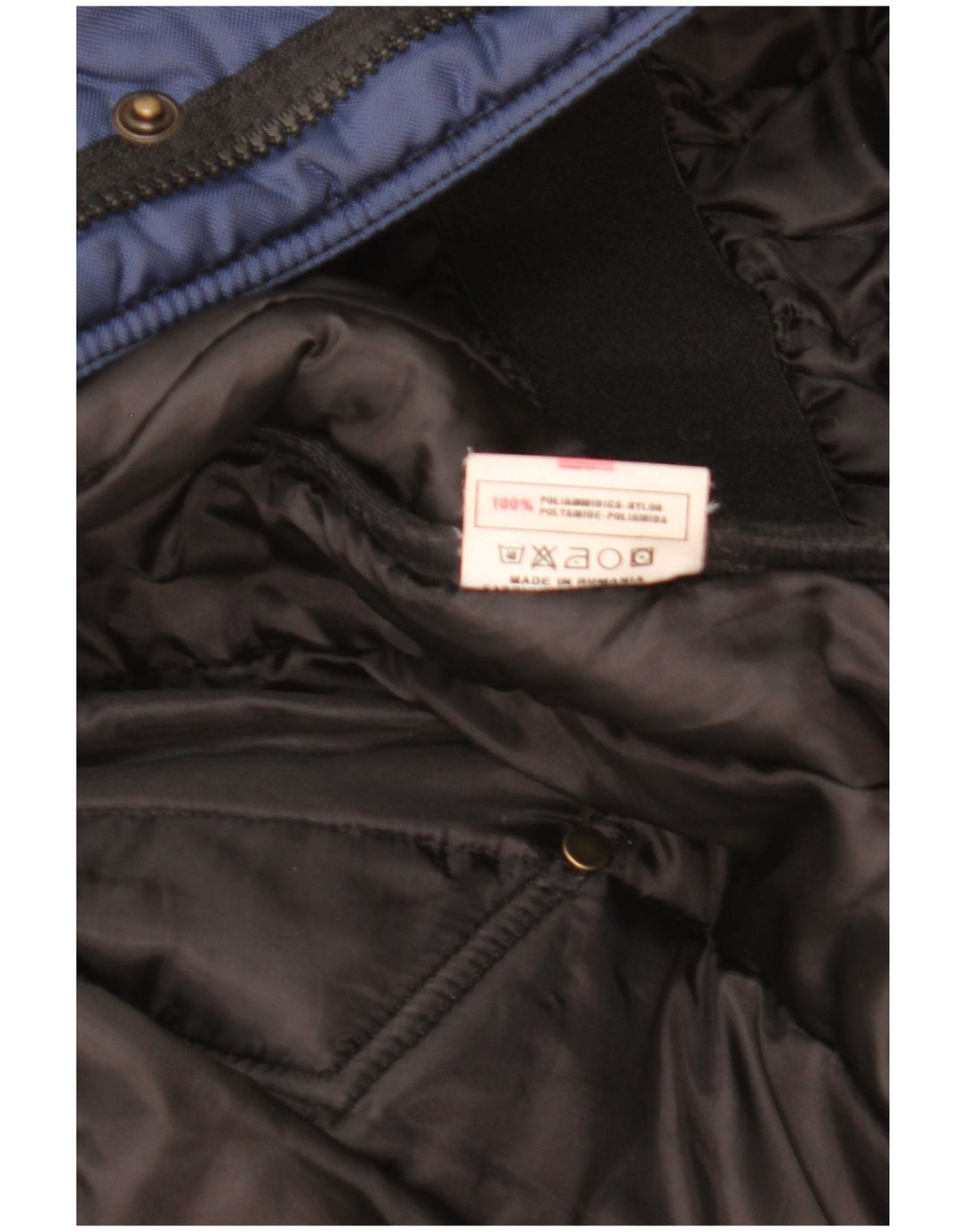 Refrigiwear Boys Hooded Padded Coat 13-14 Years Navy Blue Polyamide