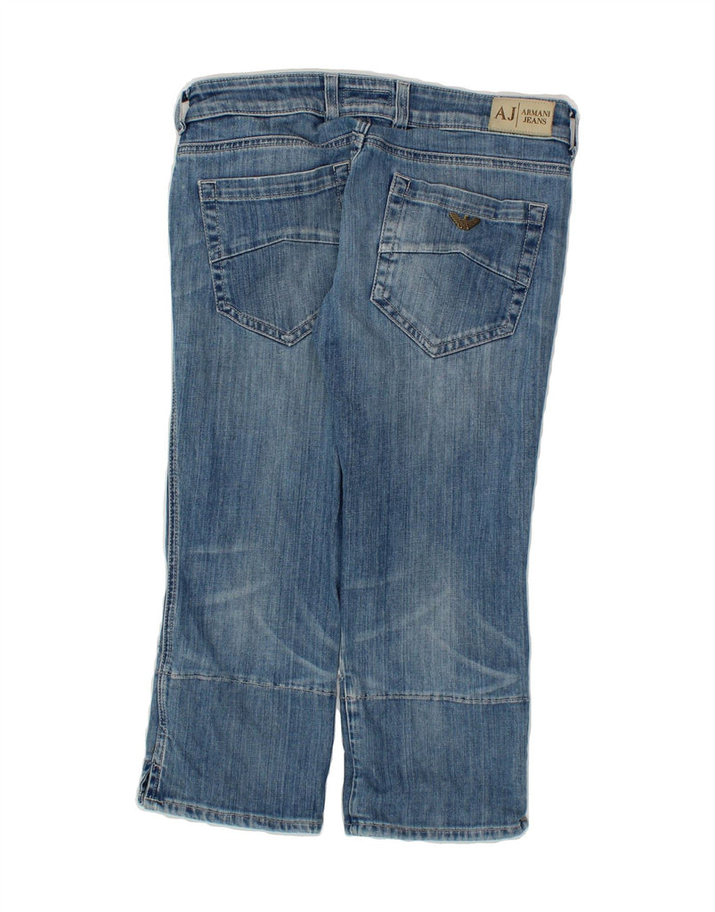 ARMANI Womens Capri Jeans W27 L20 Blue Cotton Vintage Armani and Second-Hand Armani from Messina Hembry 