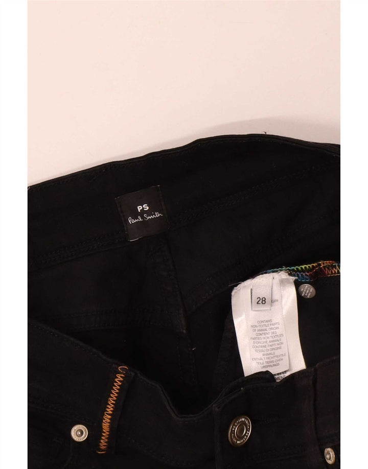 Paul Smith Womens Cropped Jeans W28 L24 Black Cotton
