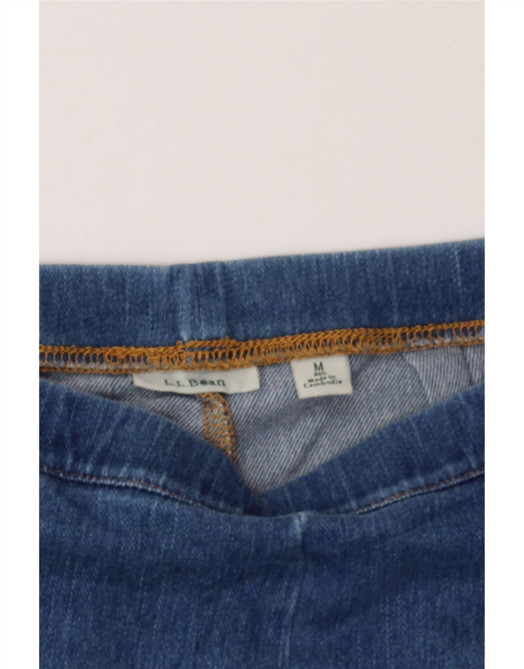 L.L.BEAN Womens Straight Jeans UK 14 Medium W30 L30 Blue Cotton Vintage L.L.Bean and Second-Hand L.L.Bean from Messina Hembry 