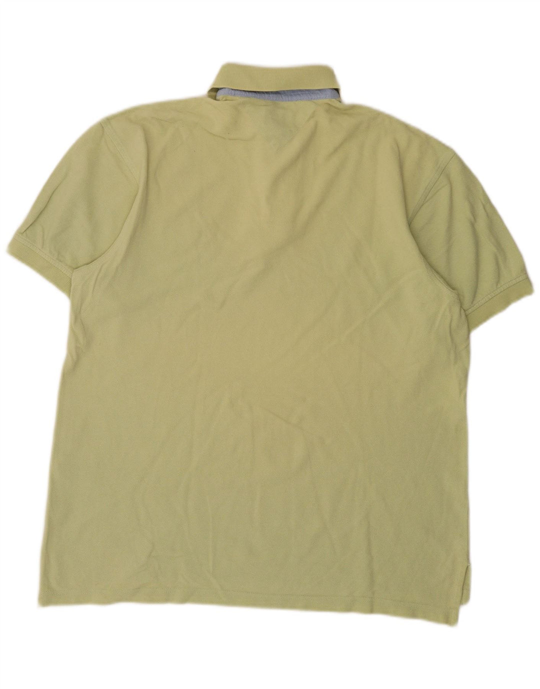 Tommy Hilfiger Mens Polo Shirt Small Khaki Cotton