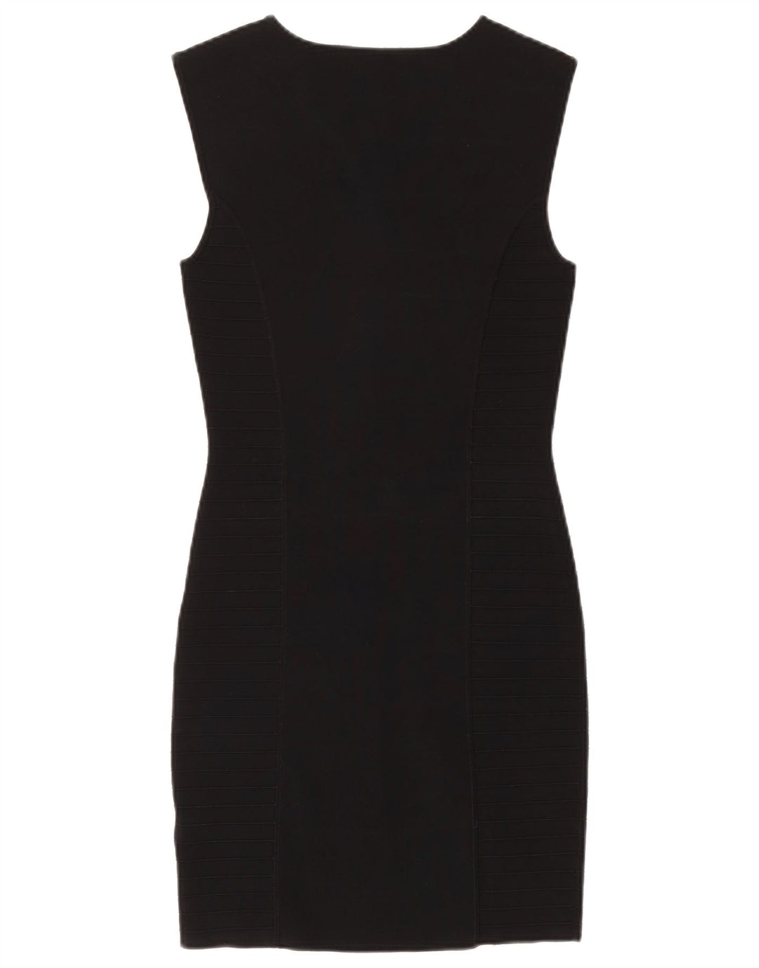Ted Baker Womens Sleeveless Sheath Dress Size 2 Small Black Viscose