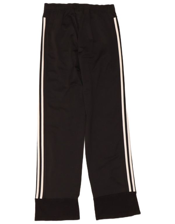 ADIDAS Womens Tracksuit Trousers Joggers UK 10 Small Black Polyester