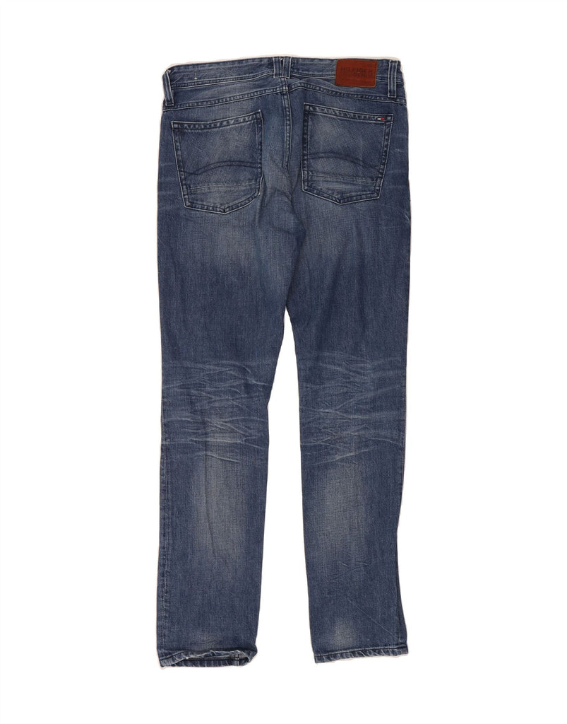 TOMMY HILFIGER Mens Slim Jeans W34 L34 Blue Cotton Vintage Tommy Hilfiger and Second-Hand Tommy Hilfiger from Messina Hembry 