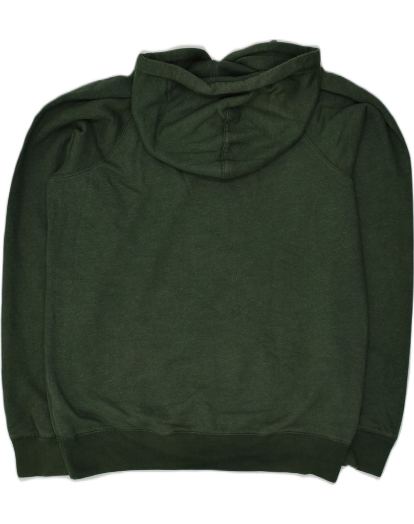 JACK WILLS Mens Graphic Hoodie Jumper Medium Green Cotton | Vintage Jack Wills | Thrift | Second-Hand Jack Wills | Used Clothing | Messina Hembry 