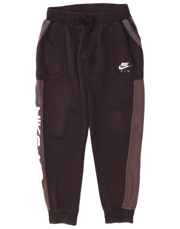 Nike Mens Graphic Tracksuit Trousers Joggers Medium Black Colourblock