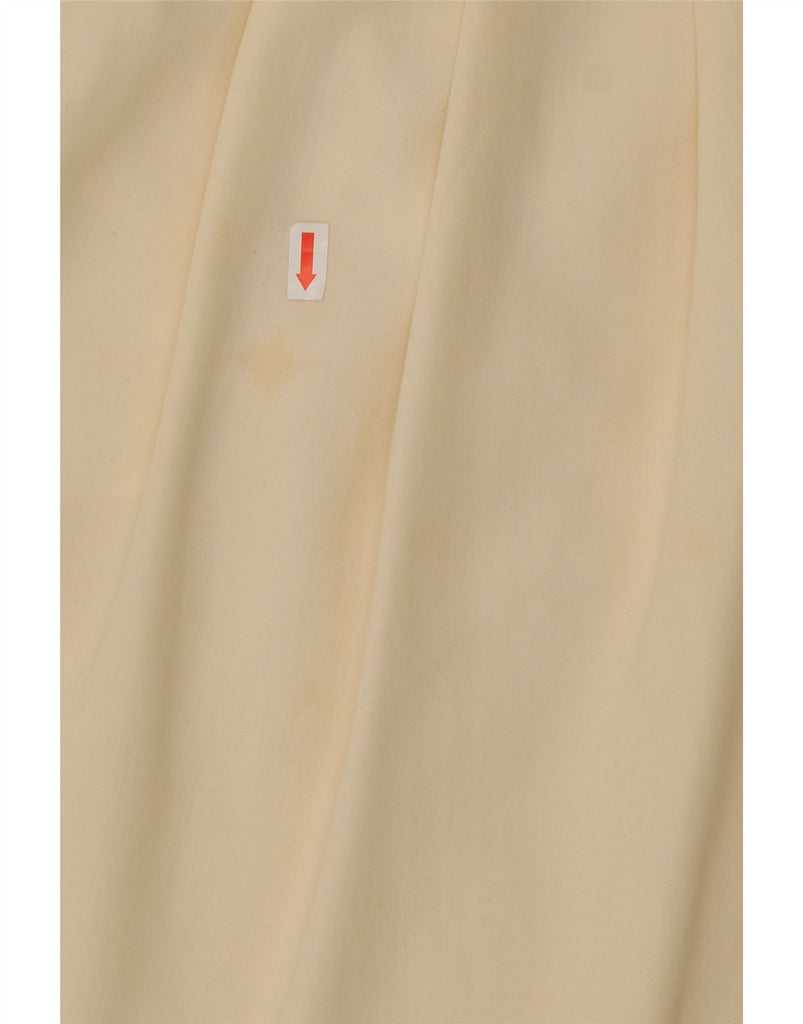 SUPERIOR Womens Pencil Skirt IT 42 Medium W30  Beige Wool Vintage Superior and Second-Hand Superior from Messina Hembry 