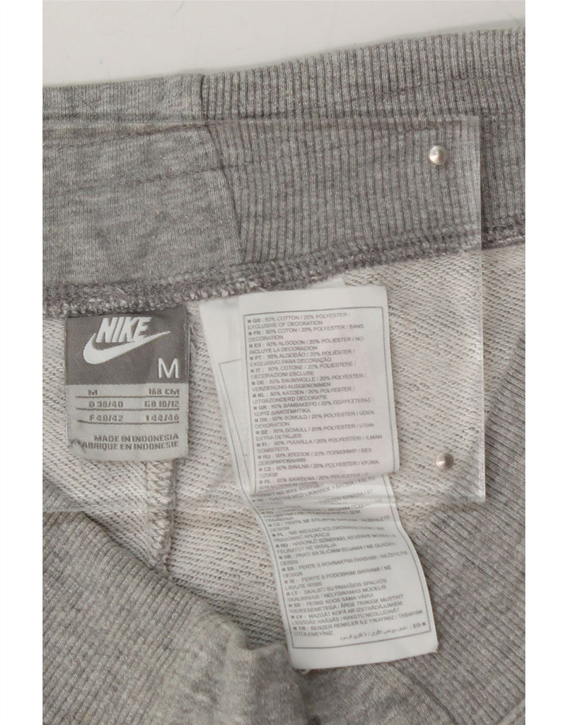 NIKE Womens Tracksuit Trousers Joggers UK 10/12 Medium  Grey Cotton Vintage Nike and Second-Hand Nike from Messina Hembry 