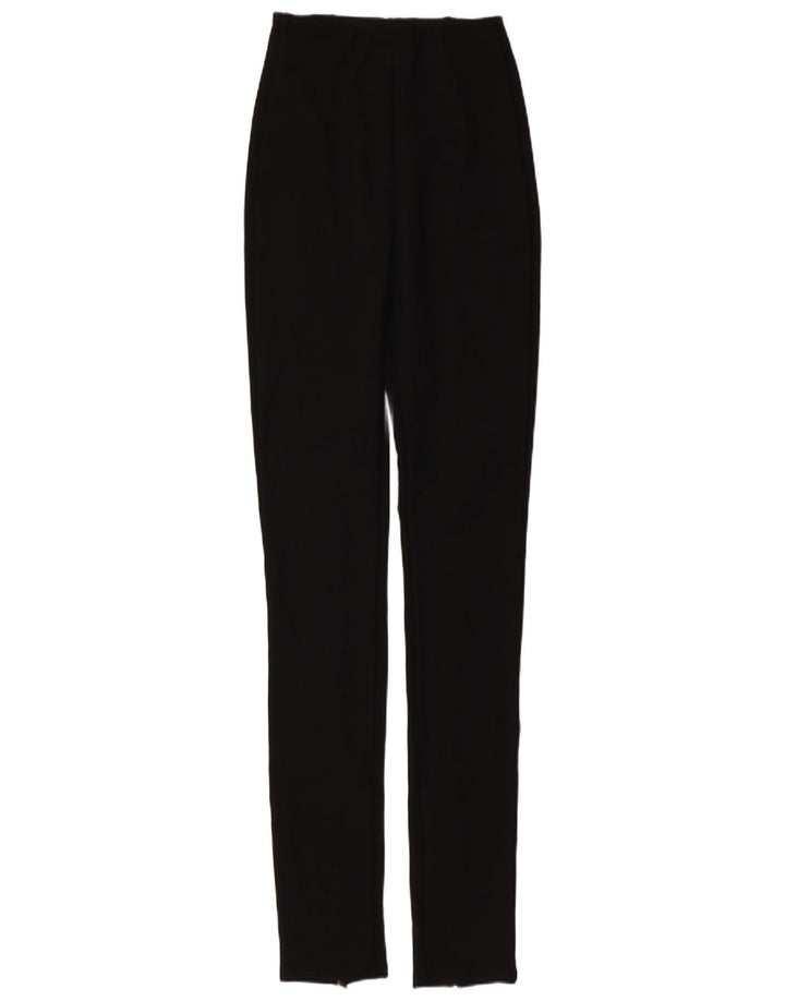 Zara Womens Skinny Trousers Medium W28 L34 Black Polyester