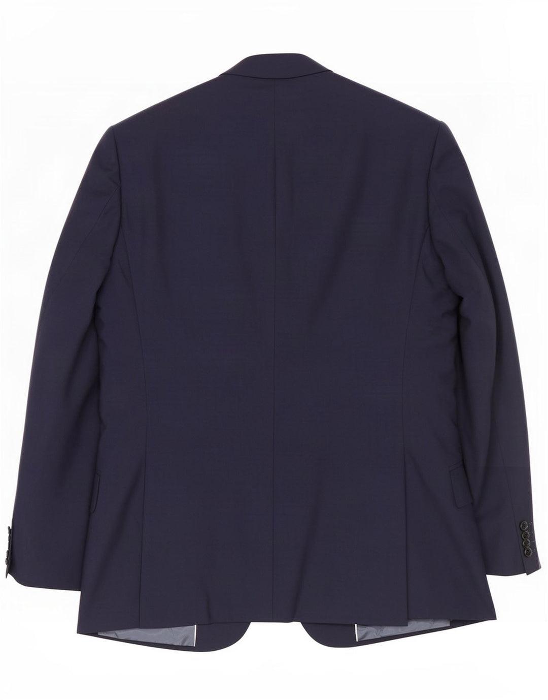 Reiss Mens 1 Button Blazer Jacket UK 38 Medium Navy Blue Wool
