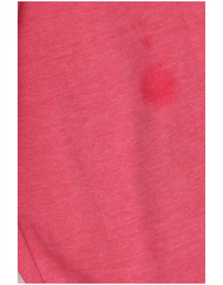 Arena Mens Graphic Full Tracksuit Medium Pink Colourblock Cotton